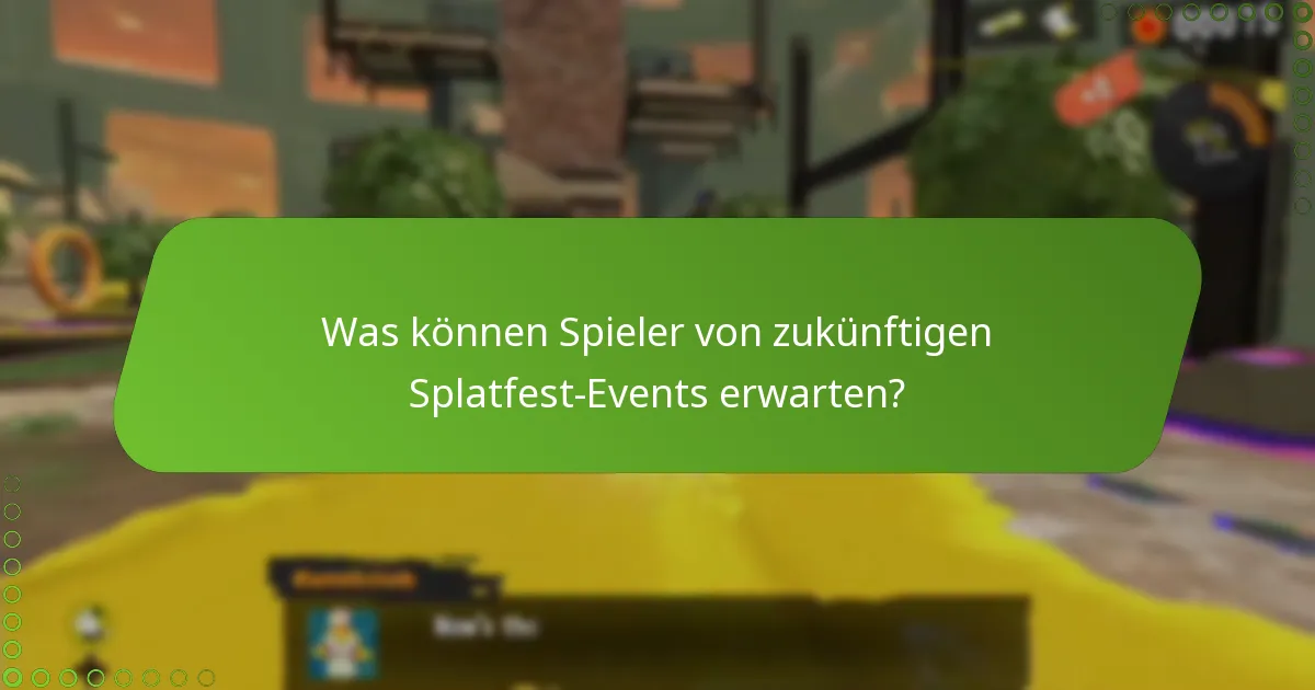 Welche Belohnungen können Spieler durch die Teilnahme an Splatfest-Events verdienen?