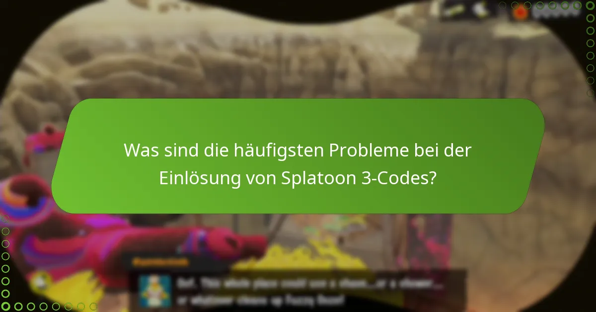 Wie kann ich Splatoon 3-Einlösefehler beheben?