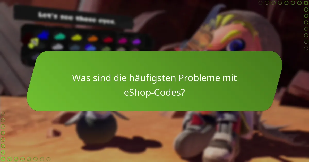 Wie löse ich eShop-Codes in Splatoon 3 ein?