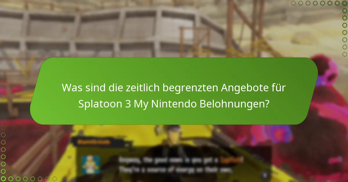 Wie kann ich My Nintendo Belohnungen in Splatoon 3 einlösen?