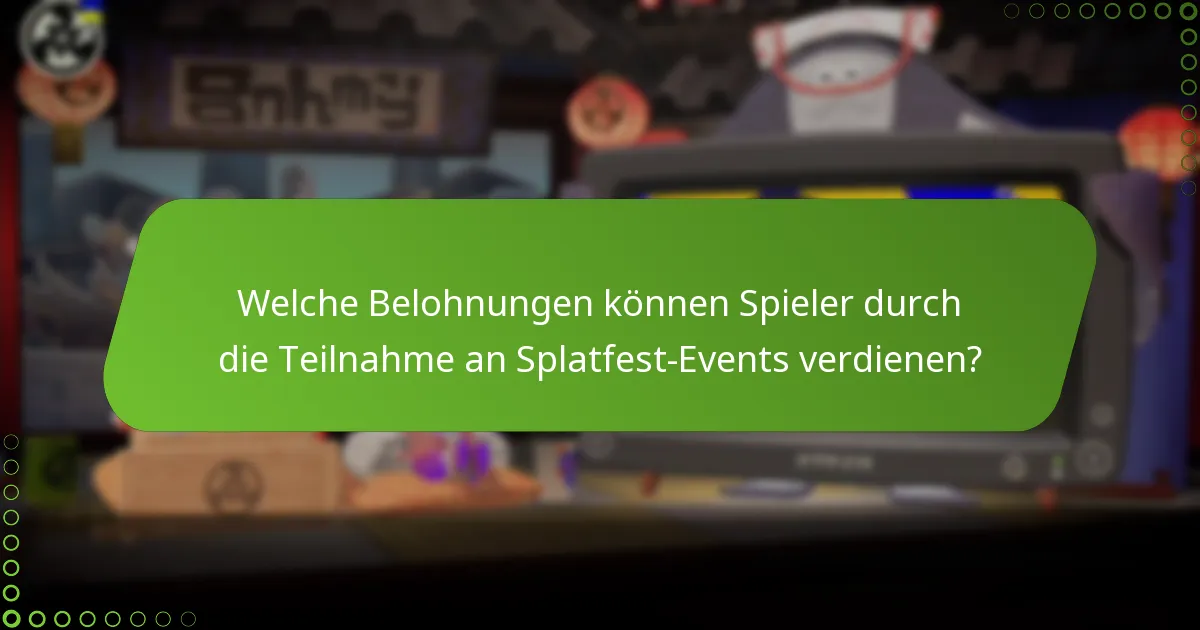 Wie schneidet dieses Splatfest im Vergleich zu früheren Events ab?