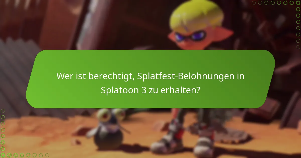 Wie vergleichen sich Splatfest-Belohnungen mit früheren Events?